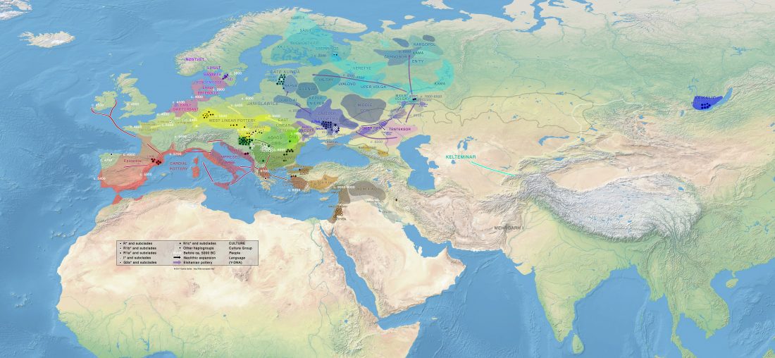 Early Mesolithic Indo European Eu