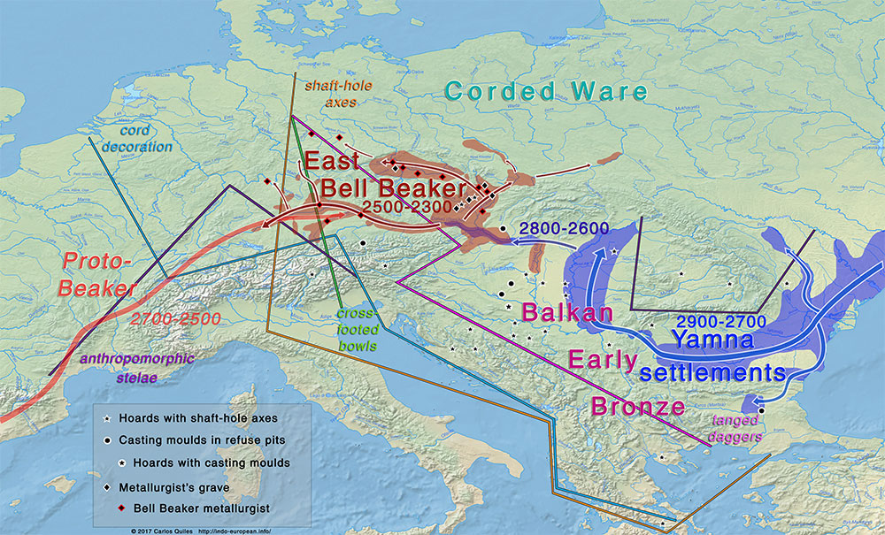 The “Yamnaya” Were Not The Ancestors Of The “Corded Ware” And “Bell  Beakers” | Eupedia Forum