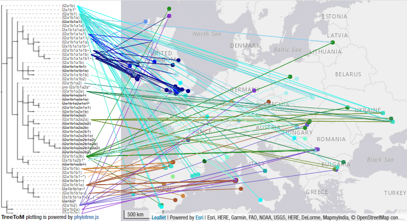 haplogroup-i2a1b-map